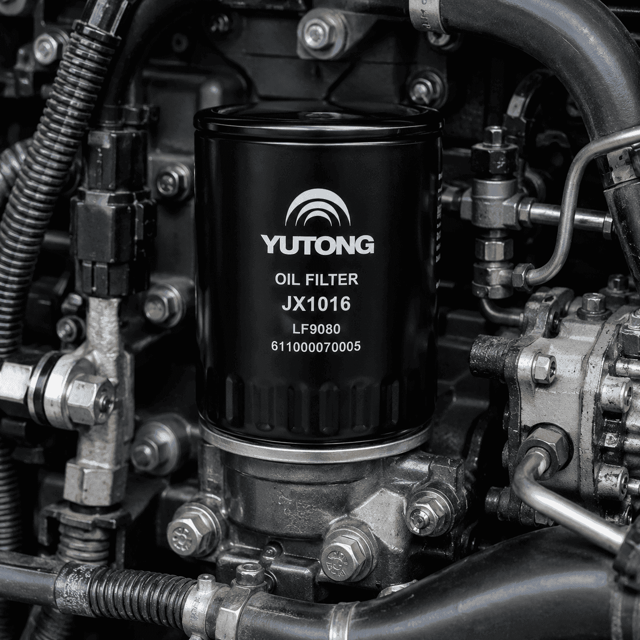 application yutong oil filter